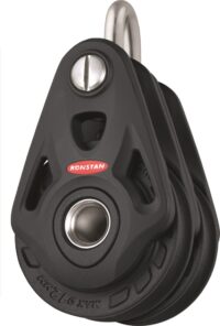 Ronstan Core 60mm, 2-schijfsblok, beugel