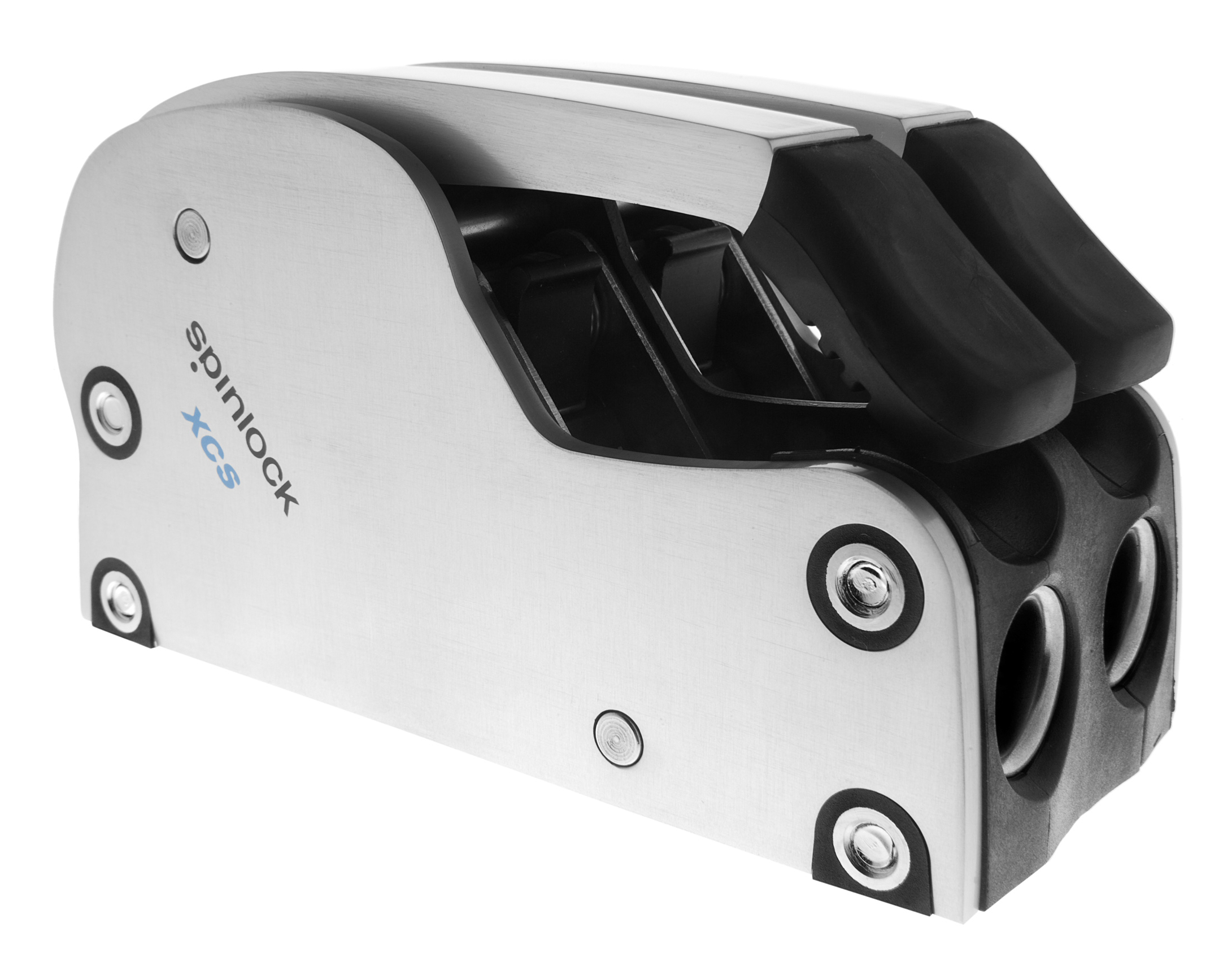 Spinlock XCS0814/2S XCS clutch double silver, stopper 2 voud zilver