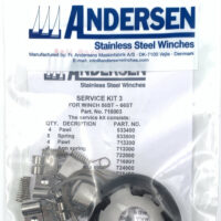 RA710003 Andersen winch service kit lier