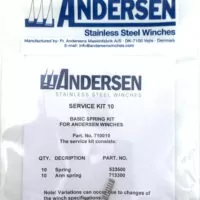 RA710010 Andersen Service kit winch