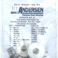 RA710021 Andersen winch service kit lier