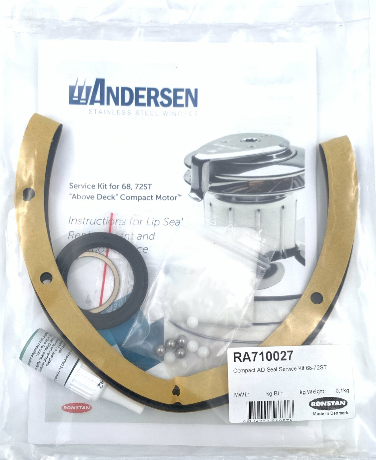 RA710012 Andersen Service Kit