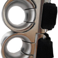 Wichard Scepter geleide oog dubbel RVS voor 28 mm paal 20 mm