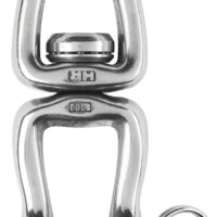 Wichard Wartel met oog en gaffel HR RVS 70 mm