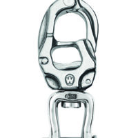 Wichard Snapsluiting trigger speedlink HR swivel shackle RVS