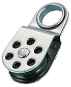 Wichard Blok 19 mm RVS 1-schijfs met oog