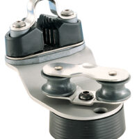 Wichard Schootklem draaibaar RVS max. 12 mm lijn