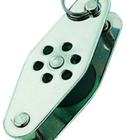 Wichard Blok 18 mm RVS 1-schijfs met hondsvot
