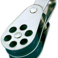 Wichard Blok 24 mm RVS 2-schijfs met sluiting