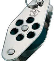 Wichard Blok 24 mm RVS 1-schijfs met hondsvot