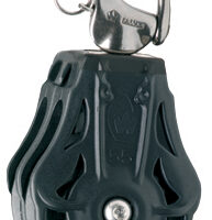 Wichard Double plain bearing block - Sheave 45 - Swivel snap