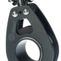 Wichard Blok naaldgel. 40 mm 1-schijfs met wartel en hondsvo